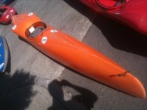 Exo Fastwave Wildwater Racing Kayak Orange, Used